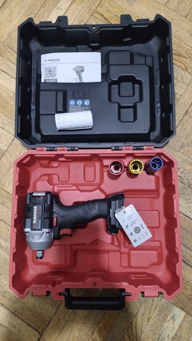 Masina de insurubat cu impact Parkside 600Nm PPDSSA 20 Li-B2