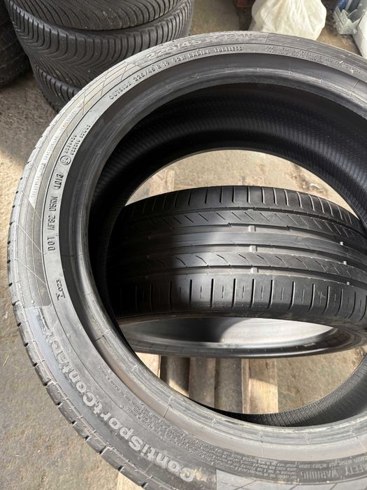 2x Anvelope Vara 225/45 R19 - Continental Conti Sport Contact 5