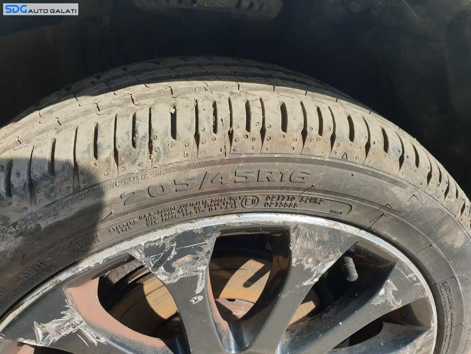Set 4 Jante Aliaj 5x112 205 45 16 R16 cu Anvelope Vara Dot 2022 Skoda Fabia 2 2007 - 2015 [1563]