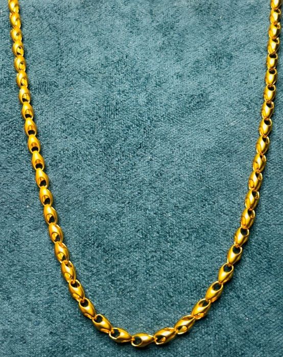 Құм алтын сырға, цепочка