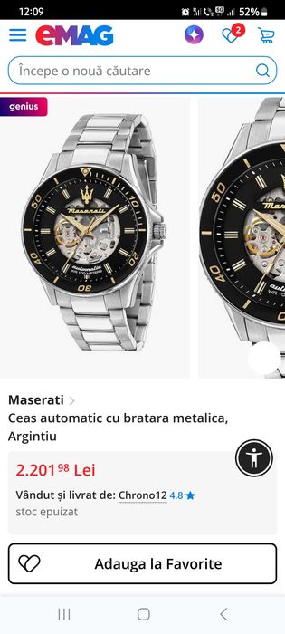 Maserati Sfida automatic