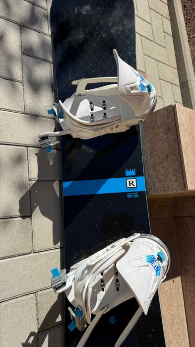 Placă snowboard Rossignol Circuit Series 150cm + legături — pentru începători/intermediari