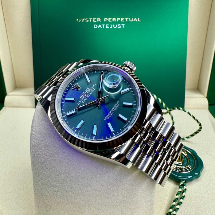 Rolex Datejust Green Mint | PE STOC | New | 41mm | 15750 EURO | 126334 | 2026