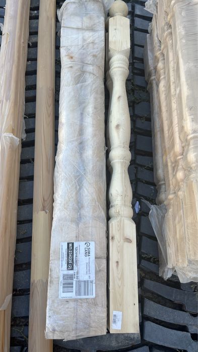 Столбы для ограждения лестницы