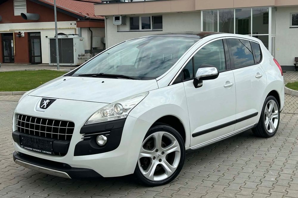 Schimb cu ATV sau Vând Peugeot 3008 2011 Model Feline 1.6 Benzină 150 CP Alb Perlat Euro 5