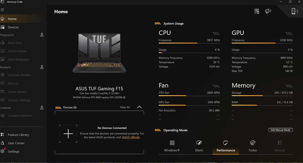 Vând laptop ASUS TUF Gaming F15