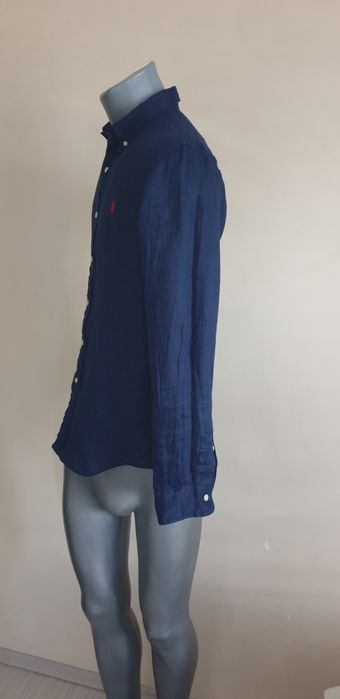 POLO Ralph Lauren Len/ Лен Slim Fit Mens Size S НОВО! ОРИГИНАЛ! Мъжка Ленена Риза.