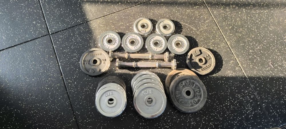 Дъмбел,  гири 55кг