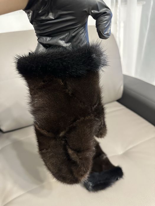 Норковые варежки