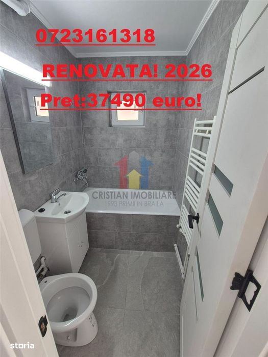 RENOVATA MODERN garsoniera zona Viziru 1, etaj 3