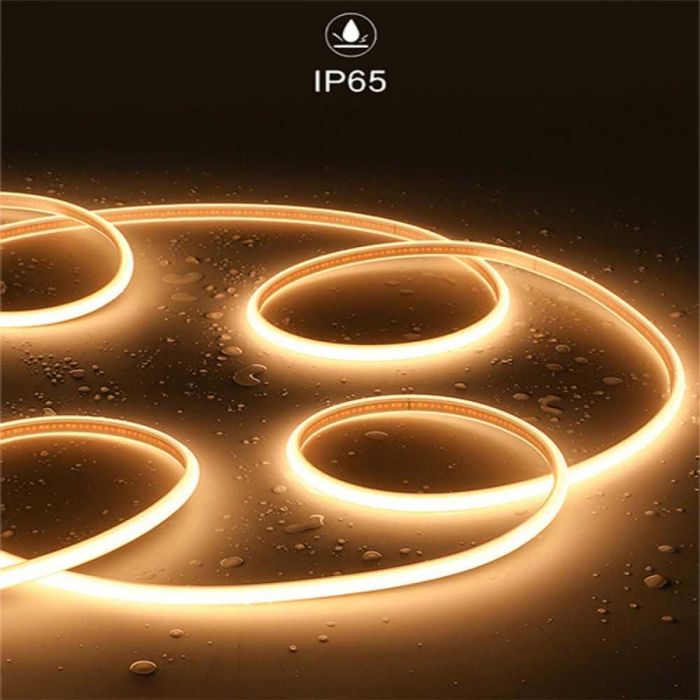 Водоустойчива лед лента 4000K на 220V - за метър