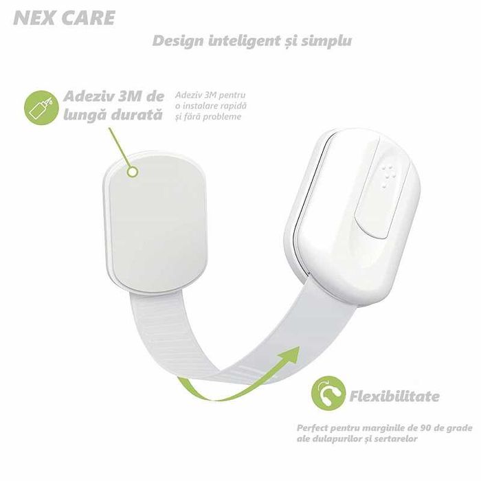 Sistem siguranta copii NEXCARE®, sistem blocare sertare,dulap set 6buc