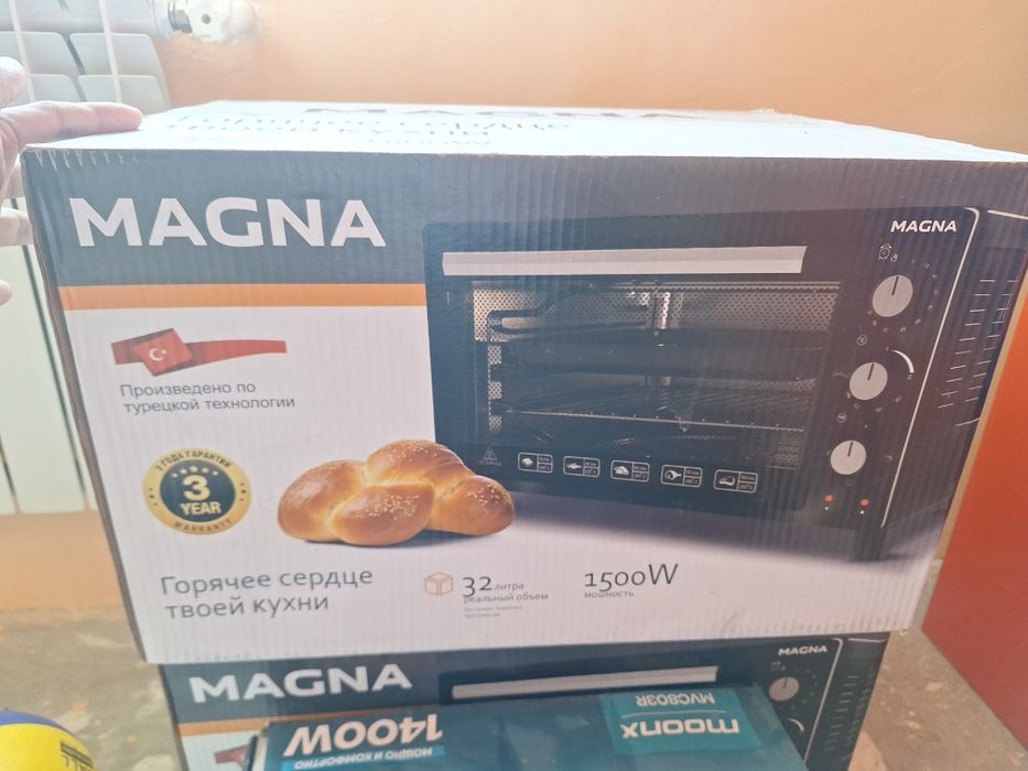 MAGNA elektr pechi 32L – yangi, qutida