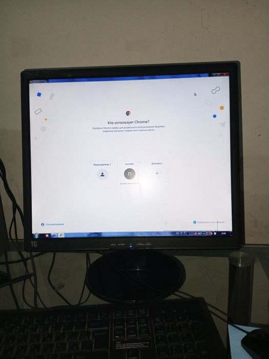 Damshniy kampiyuter Windos7 ishonchli ekrani  ingichka