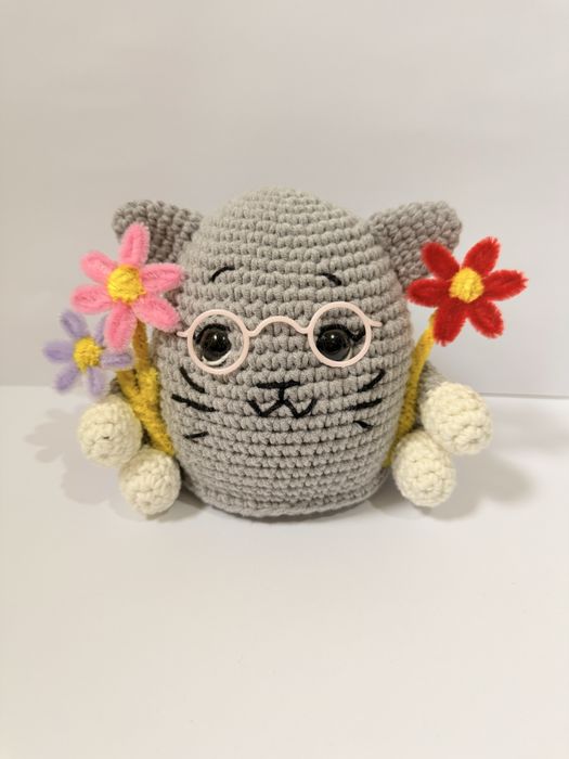 Плетени играчки от плюшена прежда