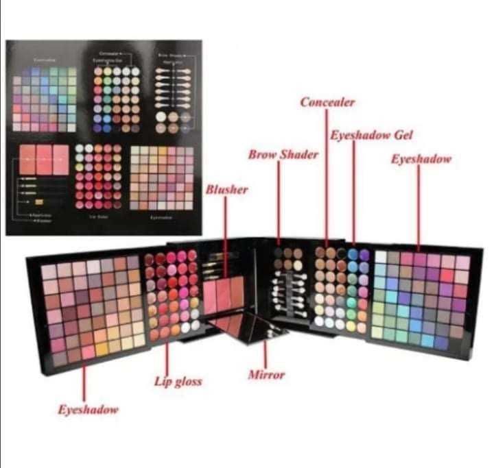 Голяма професионална палитра от 177 части