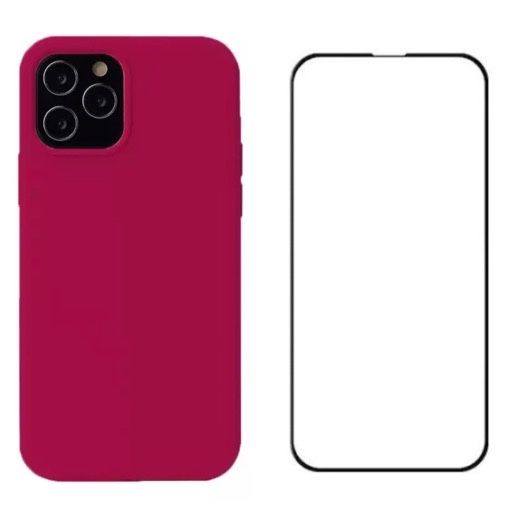 Iphone 13/14/15/16/17 PRO MAX AIR Husa Liquid Alcantara + Folie Sticla