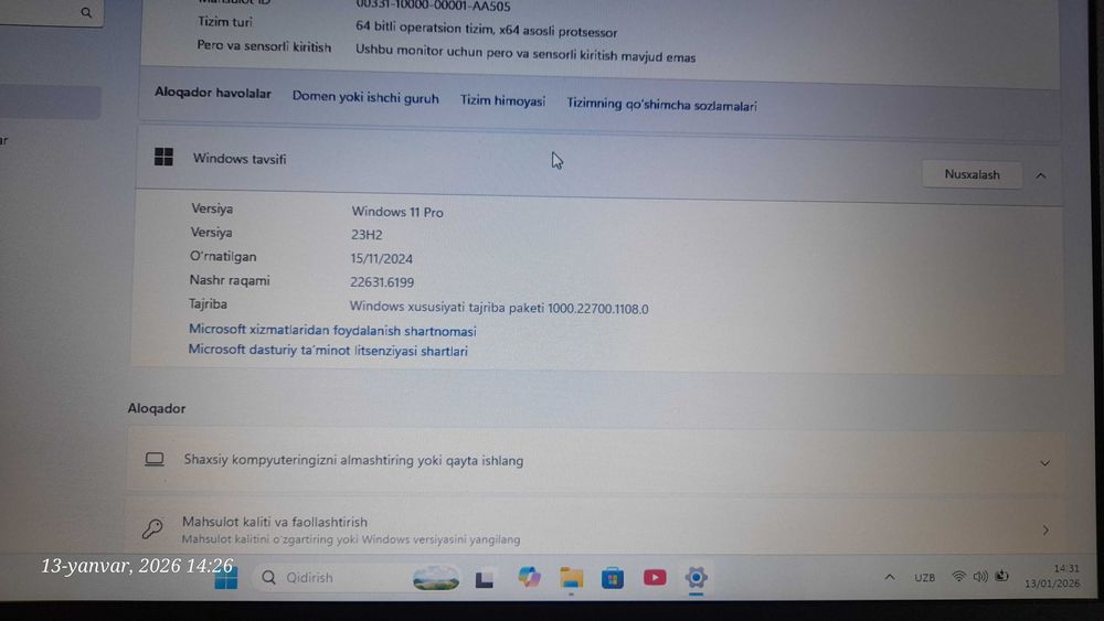Lenovo . Holati ideal . Oz vaqt ishlatilgan