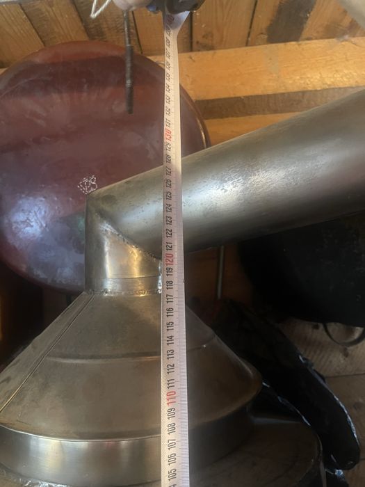 Boiler inox 200 L pe lemne facut la comanda ca nou