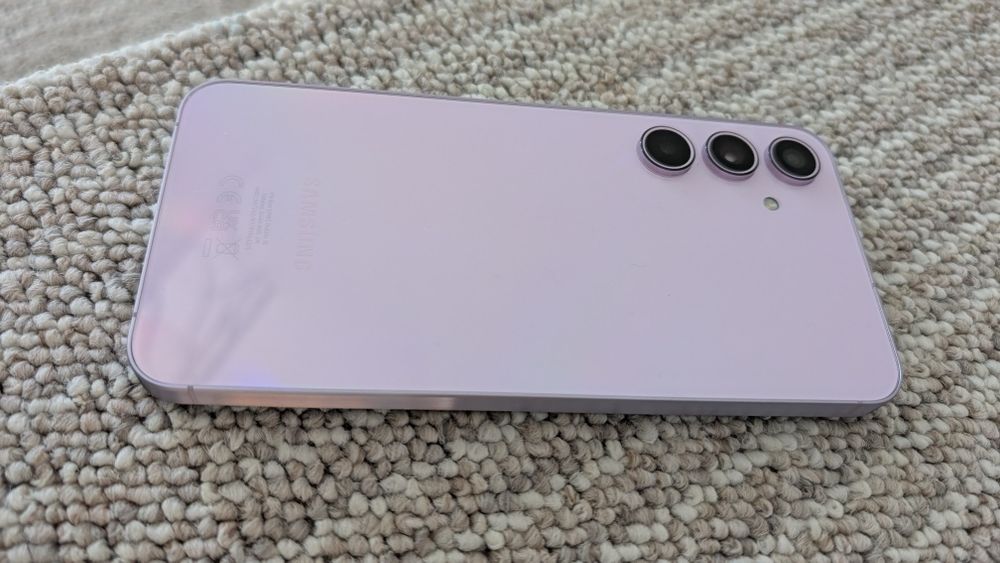 Telefon mobil Samsung Galaxy A55, Dual SIM, 8GB, 128GB, 5G, Awesome Lilac