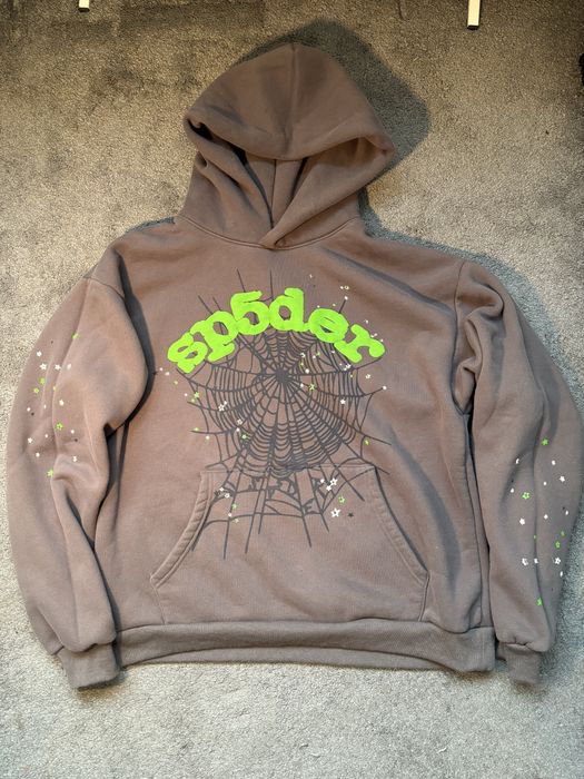 Sp5der hoodie размер L