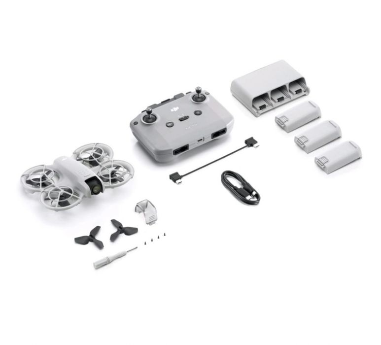 Дрон DJI Neo Fly More Combo серый