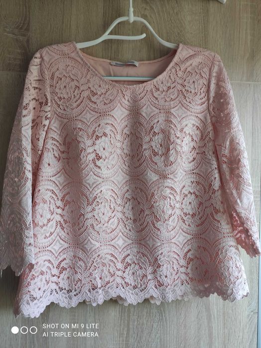 Moda si frumusete/Haine dama/Bluza eleganta din dantela