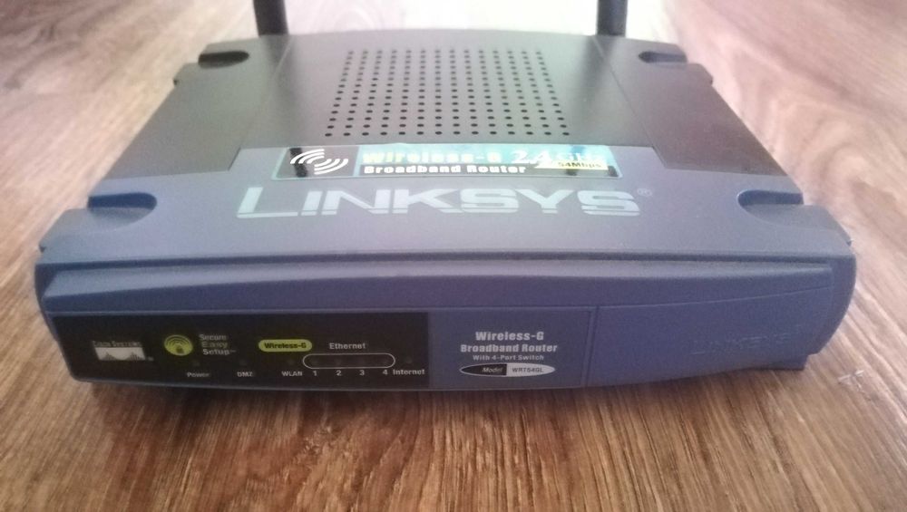 Рутер Linksys WRT54GL
