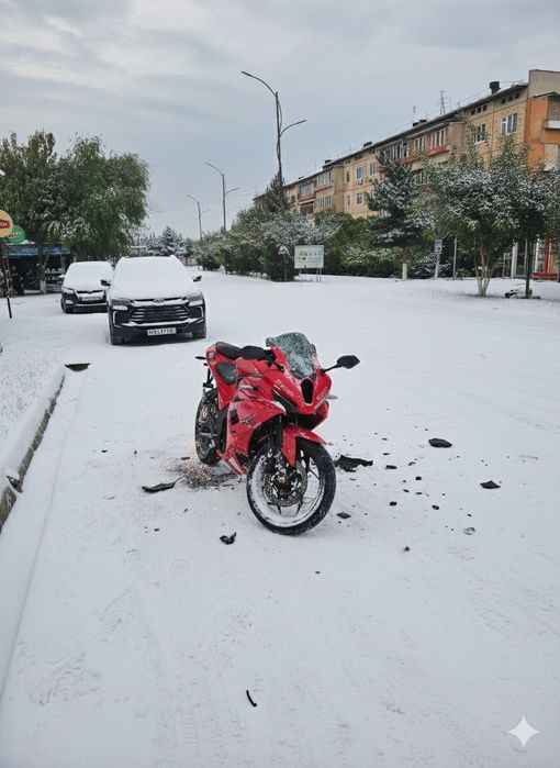 Электро Мотоцикл красный