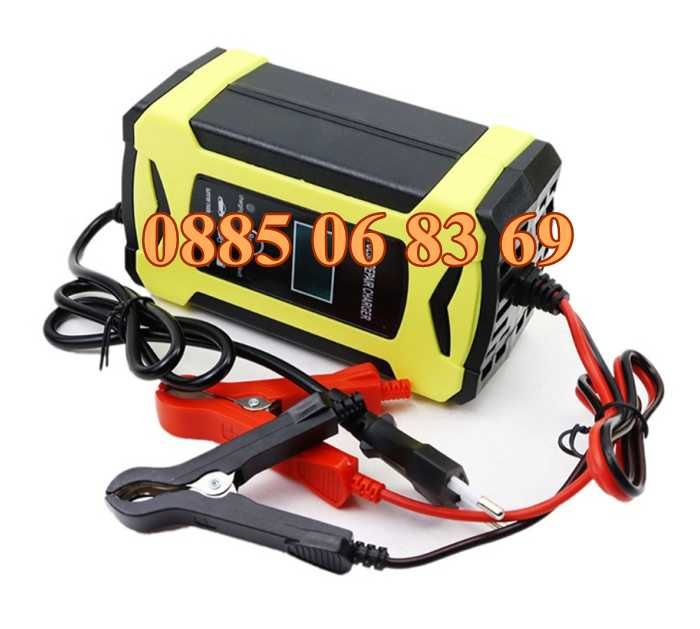 Зарядно за акумулатор 12V, импулсно зарядно за акумулатор 12V