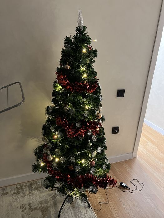 Готовая елка с игрушками