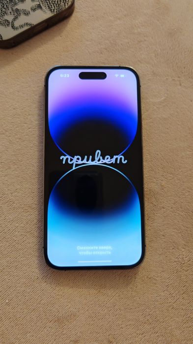 Iphone 14 pro purple/128bg с много аксесоари