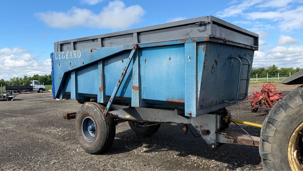 Remorcă basculabilă Agricola tandem Legrand 12,5 tone