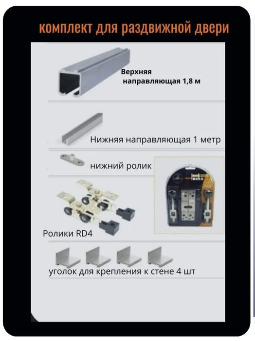Продается Механизм Купе открытие для Межкомнатных Дверей