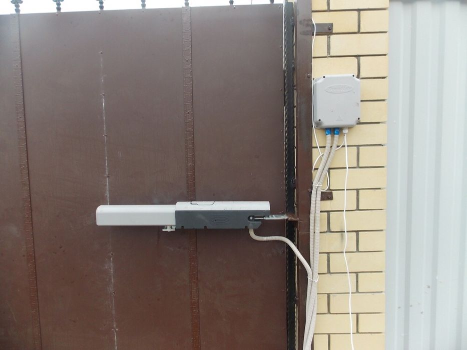 Ремонт автоматических сдвижных откатных ворот.мотор для ворот ...