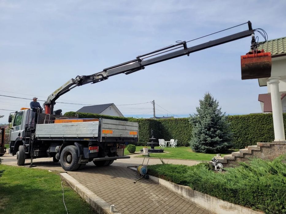 DAF 380cp CLIMǍ/BASCULABIL 3 parti/Macara