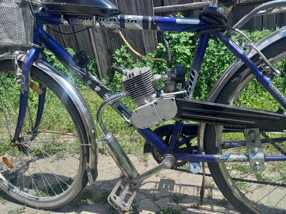 Велосипед взрослый с мотором