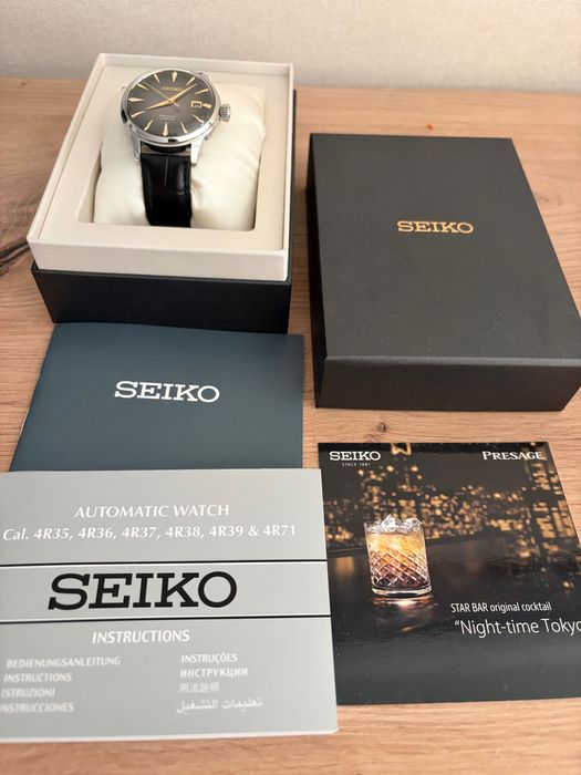 Ceas Seiko Presage Cocktail Time STAR BAR Limited Edition 9000