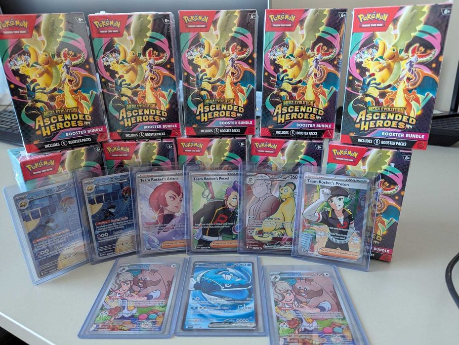 Pokemon Ascended Heroes Booster Bundles