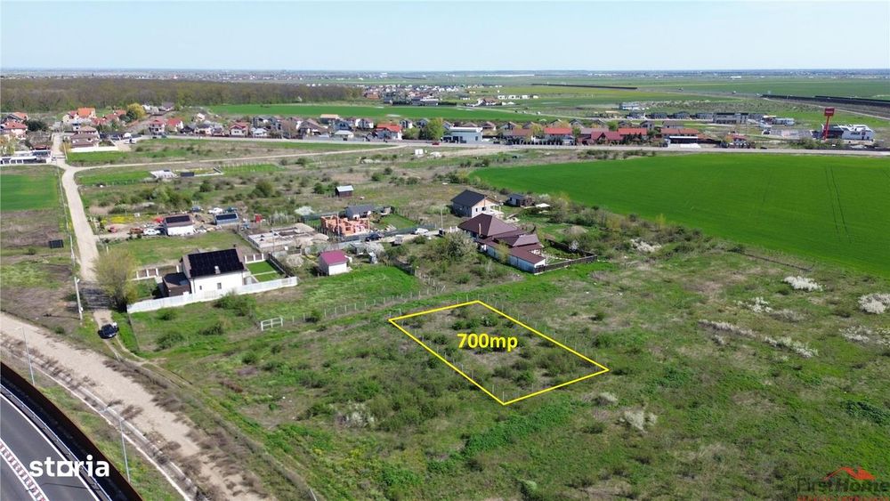 Teren intravilan 700mp in zona de Nord de vanzare