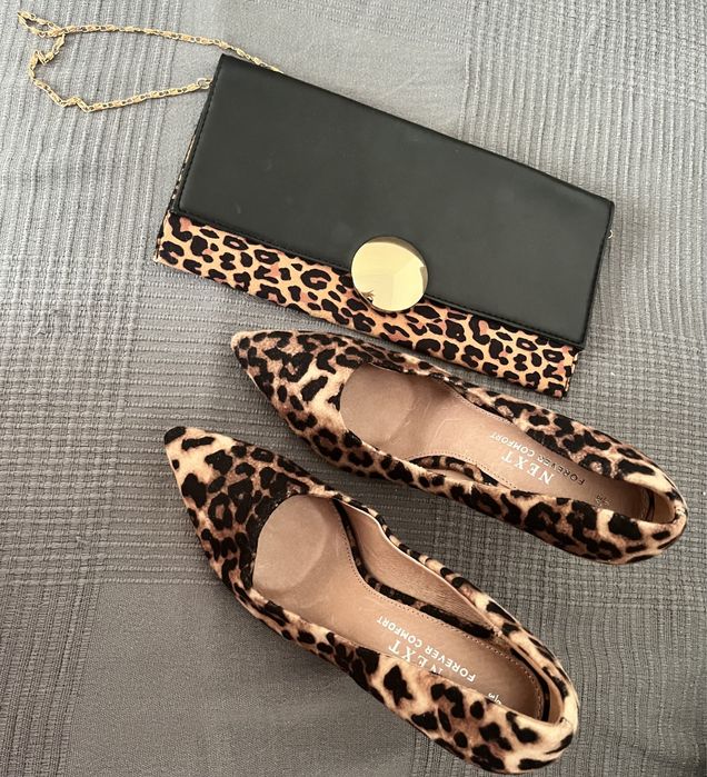 Туфли леопардовые Next