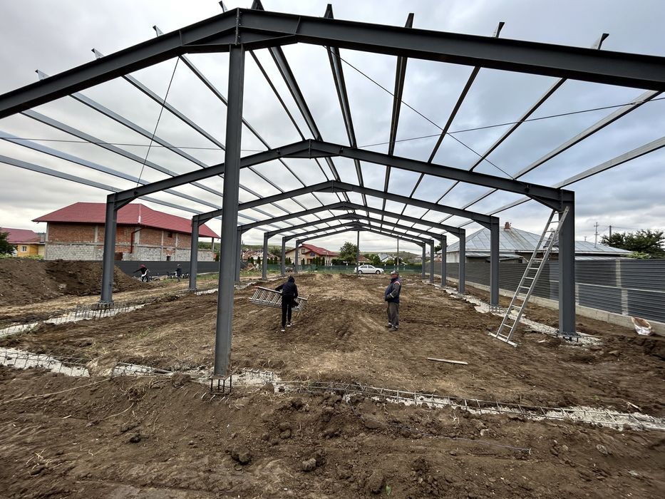 Vand hala / Hale metalice  15 x 27,5 m din europrofile