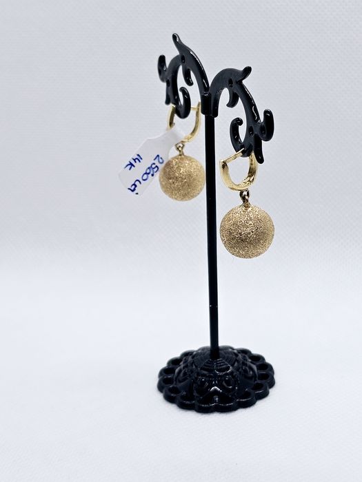 Vand cercei din aur 14 k 6.1 g cod 35