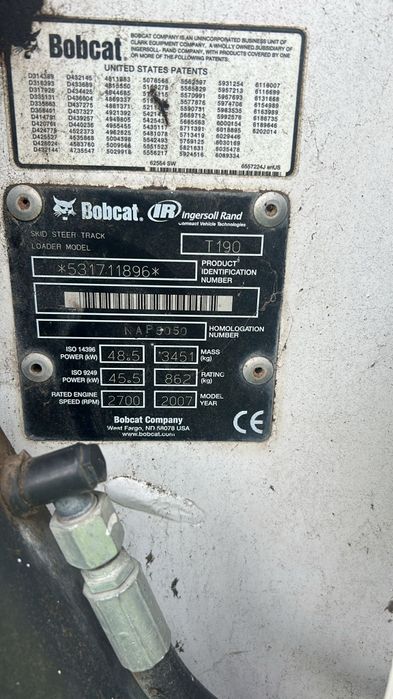 Bobcat T 190 din 2007