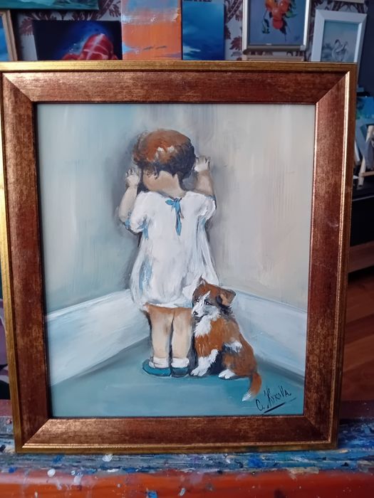 Серия картин.акварель и масло