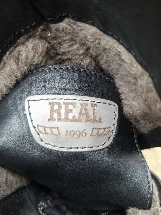 Дамски боти от естествена кожа - REAL Габрово