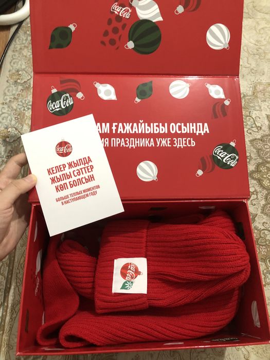 Подарочный gift box от Coca Cola