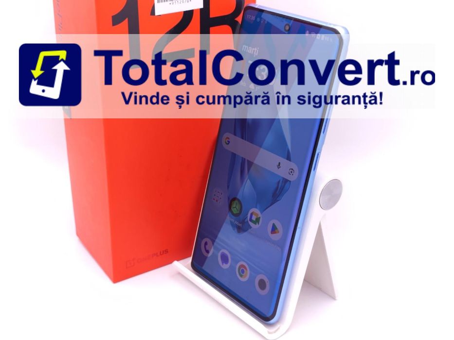 OnePlus 12R 256GB Cool Blue 16GB Dual SIM, Garantie 24 luni | #D91129