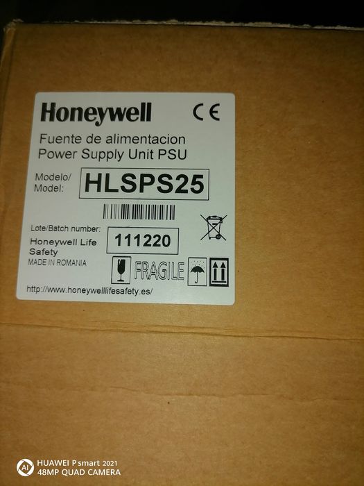 Vand sursa alimentare   Honeywell EN54-4, 24VDC,2,5A,iesire 24V.