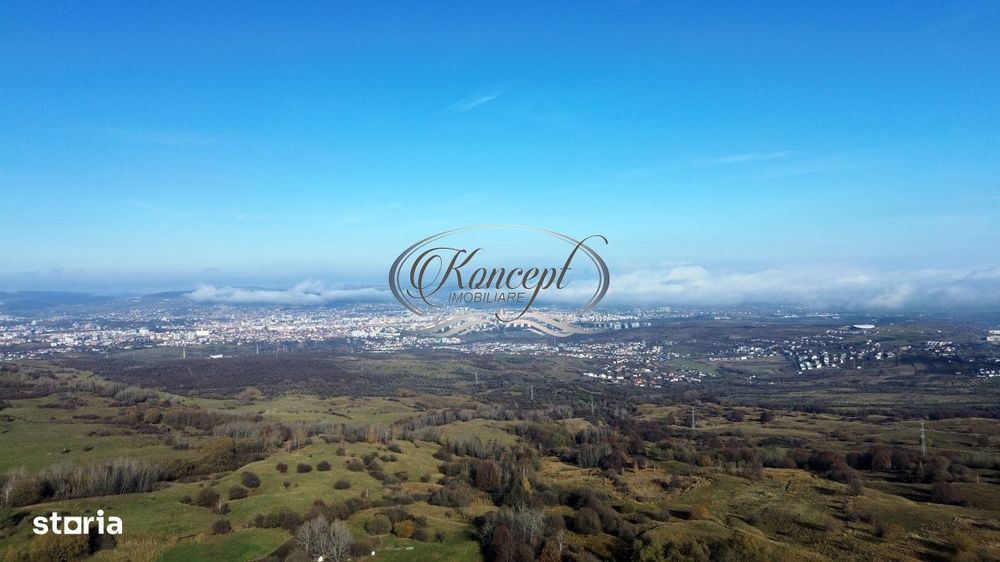 Duplex modern Feleacu cu vedere panoramica spre Cluj